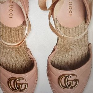 new in box gucci pink espidrille size 40